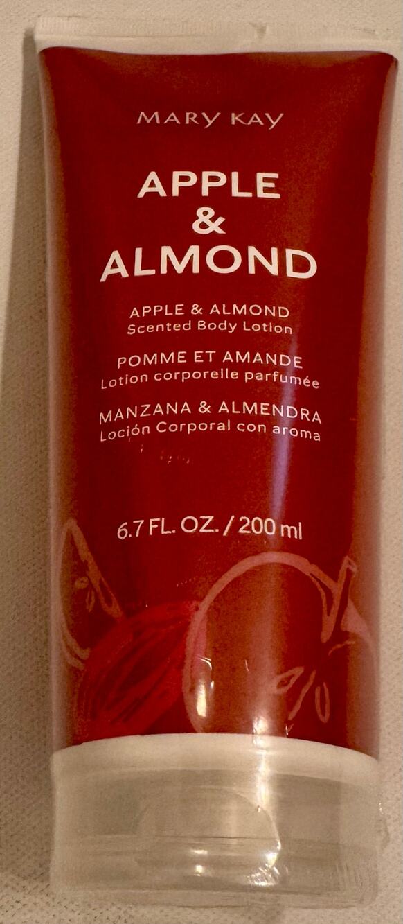 New in Plastic Mary Kay Apple & Almond Scented Body Lotion 6,7 fl oz